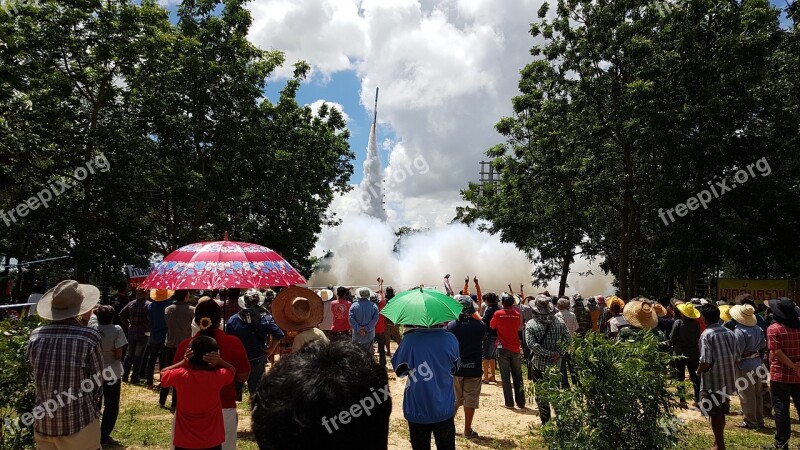 จุดบั้งไฟ บั้งไฟ Rocket Missile Fireworks