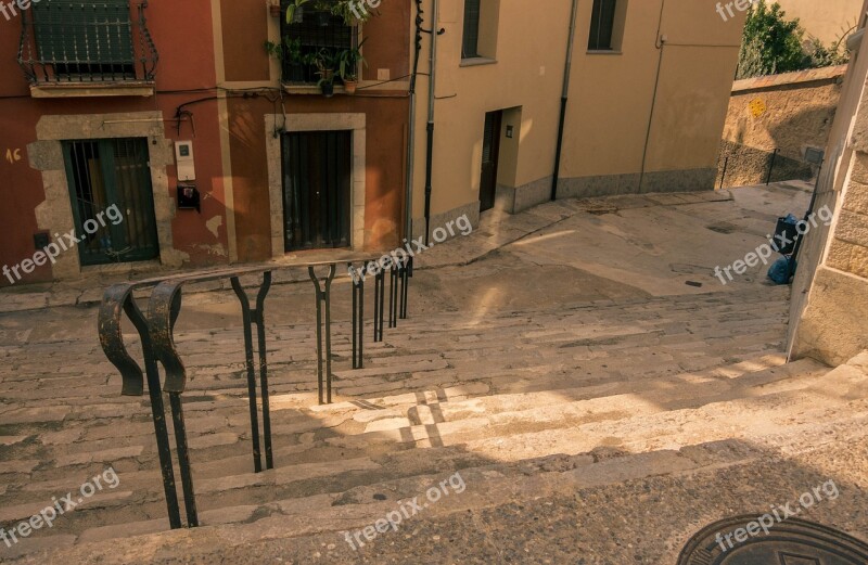 Girona Street Architecture Costa Brava Houses