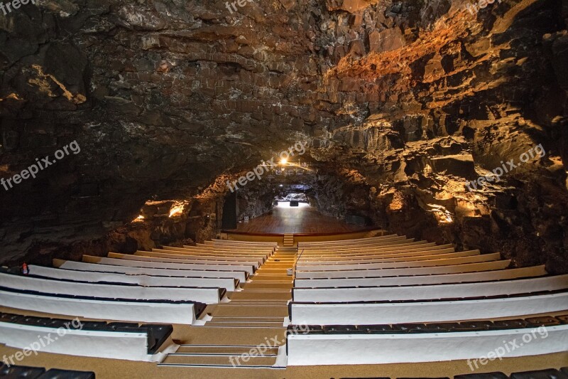 Jameos Del Agua Lanzarote Canary Islands Spain Africa