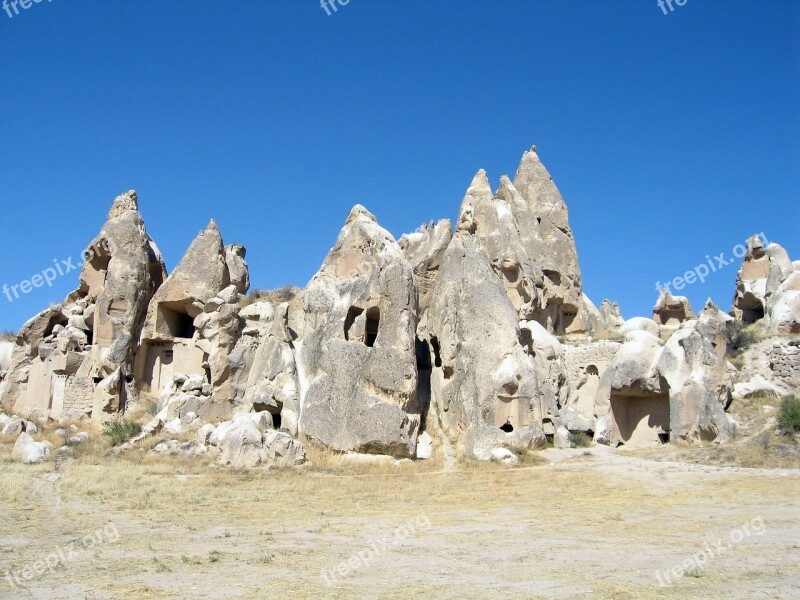 Cappadocia Cave Goreme Turkey Sandstone