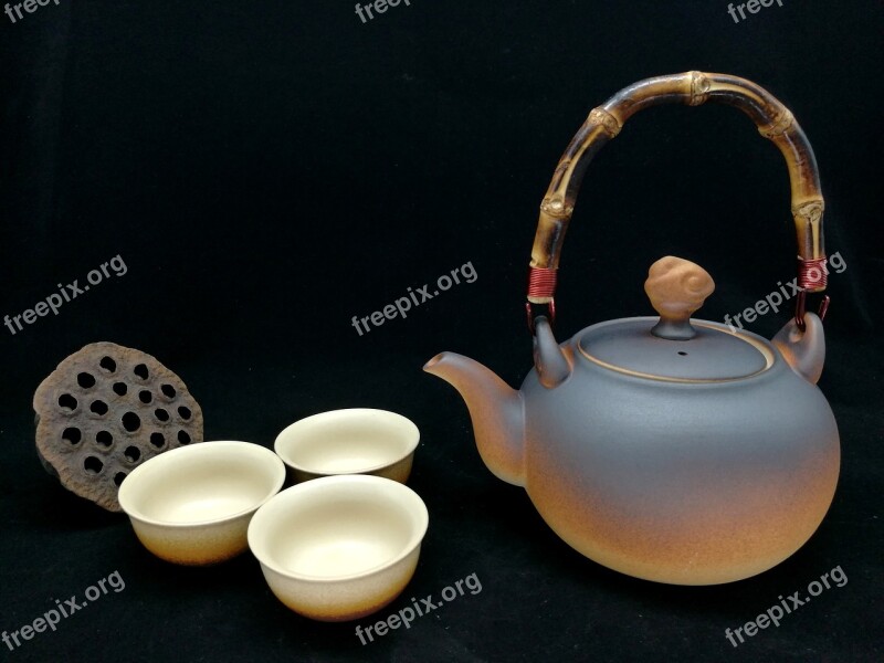 Clay Pot Tea Chaozhou Ceramic Free Photos