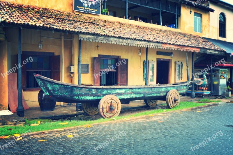 Boat Srilanka Galle Free Photos