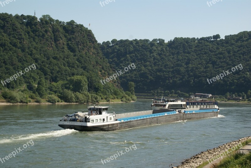 Barge Loreley Bakeck St Goar Transpot