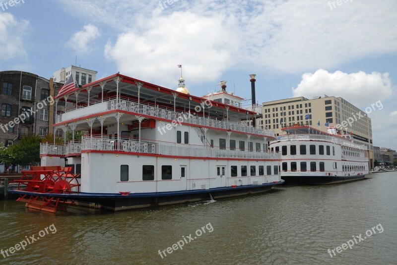 Riverboat Tourism Vacation River Boat