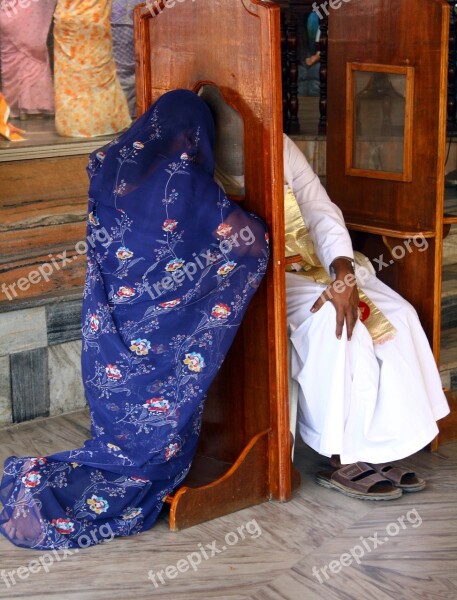 Catholic Confession Religion Faith Indian Church