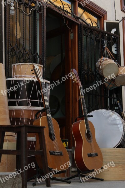 Guitar Drum Shop Free Photos