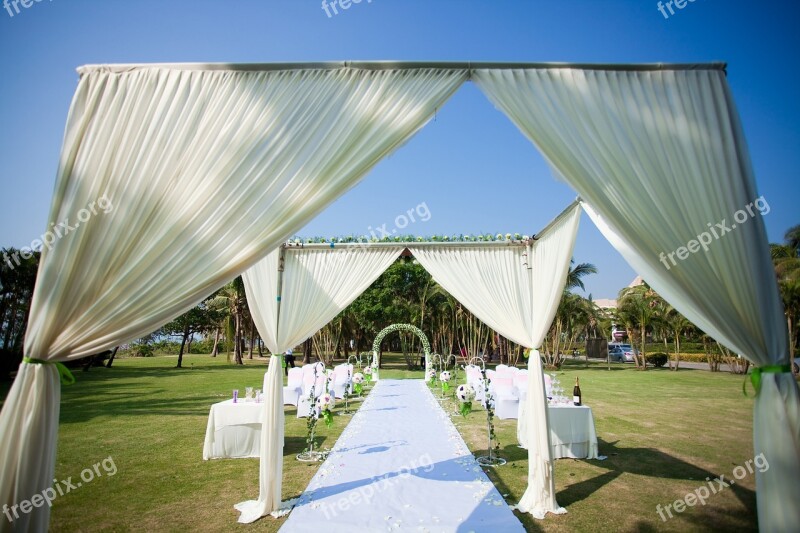 Champagne Tower Wedding White And Green Free Photos