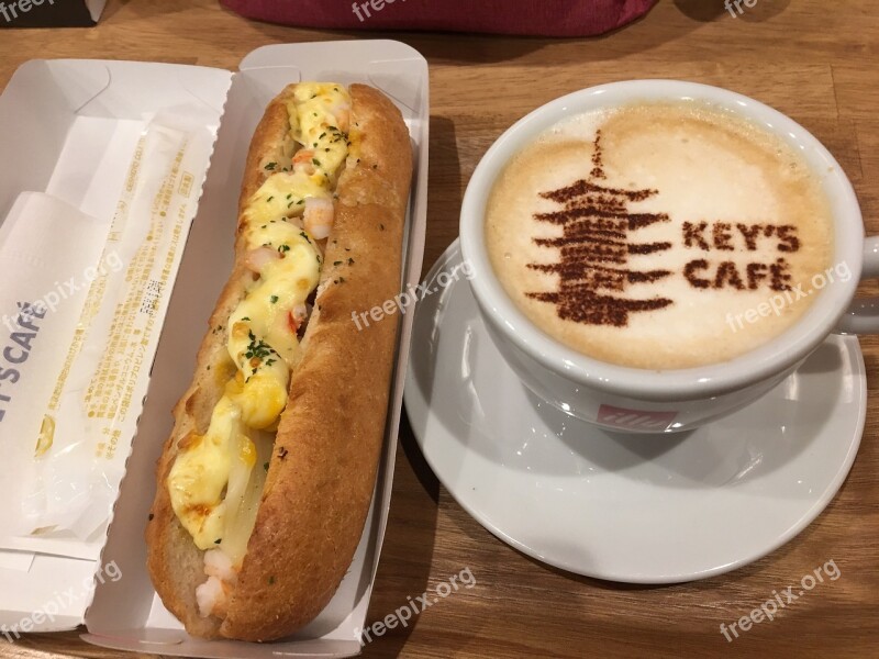 Coffee Breakfast Hot Dog Free Photos