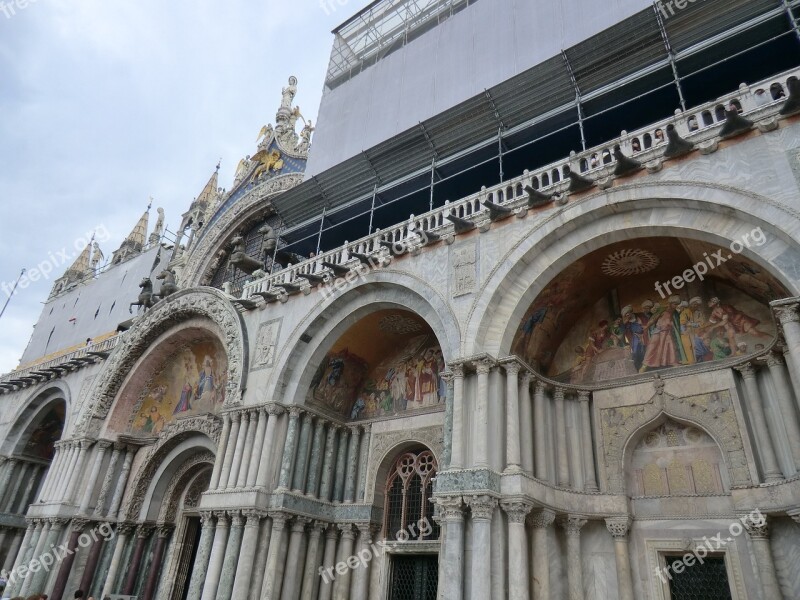 Door Venice Saint Mark's Square Free Photos