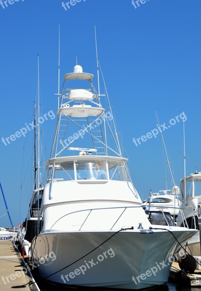 Boat Marina Stored Moored Secured