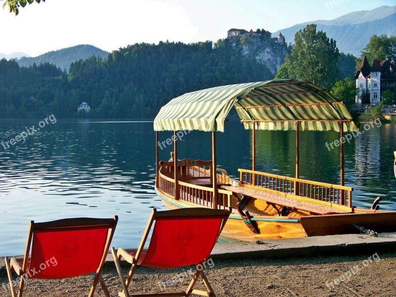 Lake Bled Port Motifs Karawanken The Gorenjska Region Jumbo