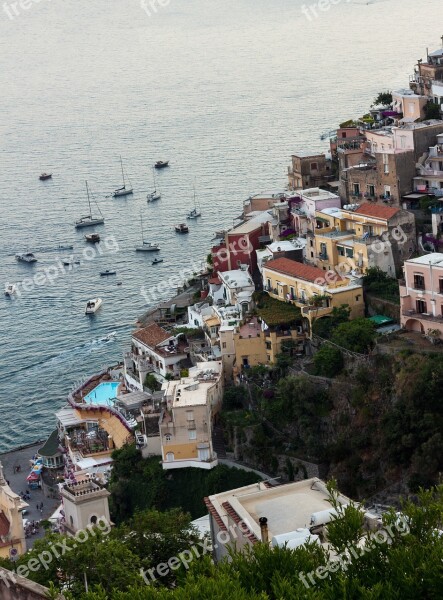 Positano Naples Italy Travel Summer