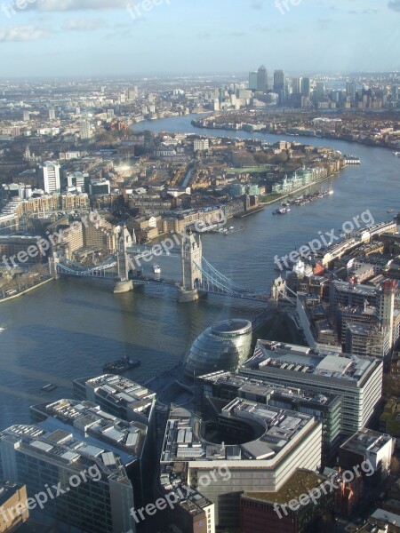 London Thames City Tower Bridge Free Photos