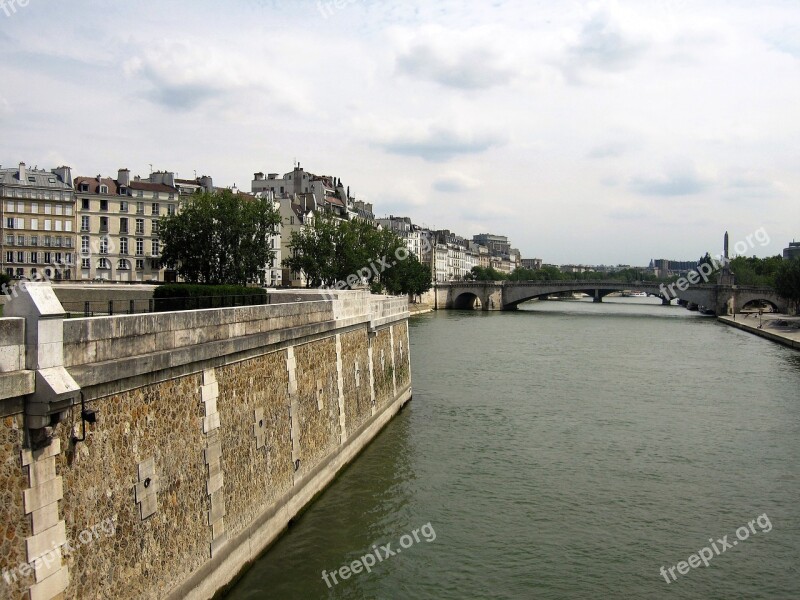 France Paris Seine Free Photos