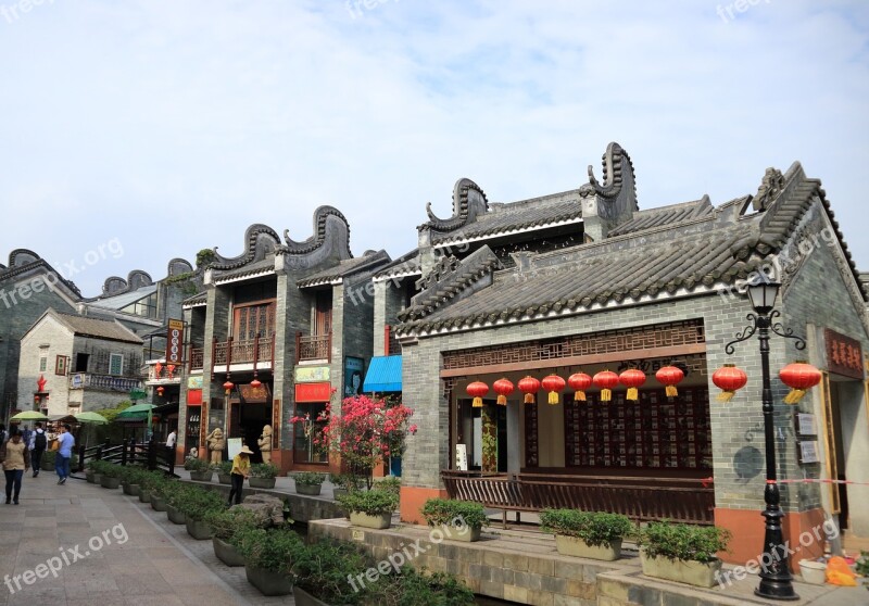 Lingnan Culture Ancient Architecture Tourism Free Photos