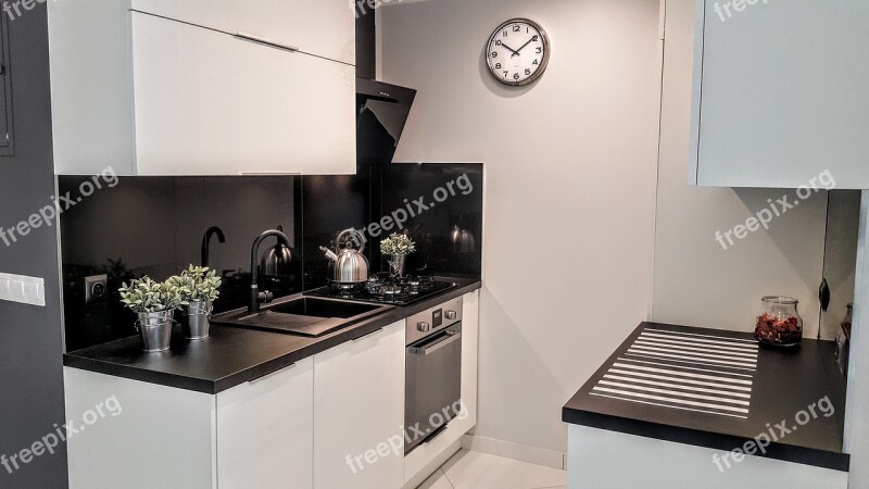 Kitchen The Interior Of The Kitchenette Interior Design Apartment