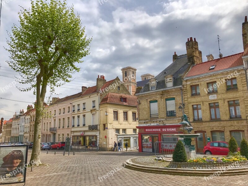 Village Saint-omer France Street Architecture