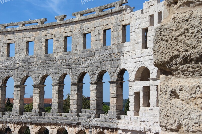 Amphitheater Botswana Croatia Free Photos