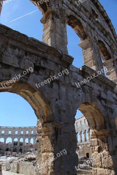 Amphitheater Botswana Croatia Free Photos