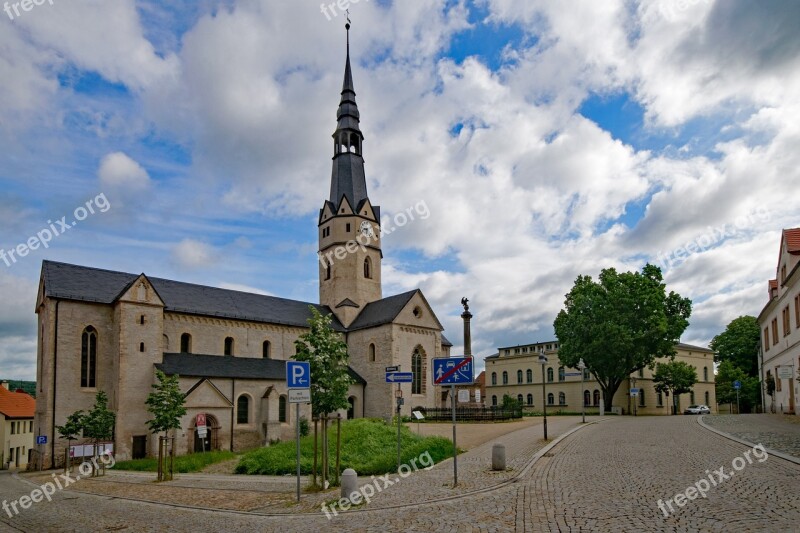 Ulrici Church Sangerhausen Saxony-anhalt Germany Church