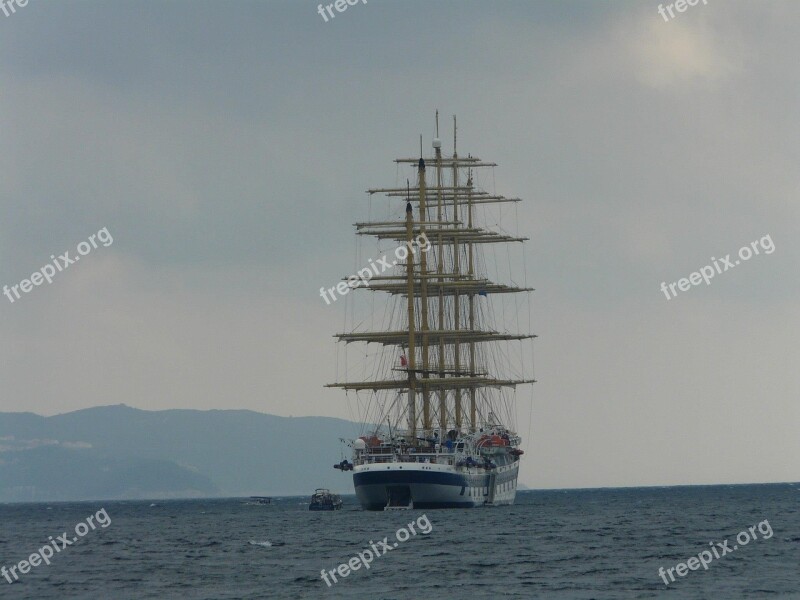 Sailing Vessel Sea Ship Water Sky