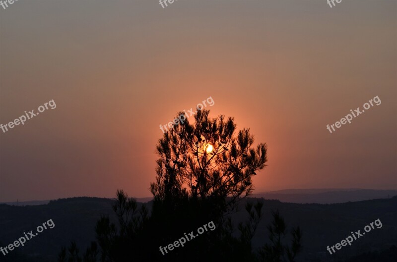 Solar Nature Sky Sunset Landscape