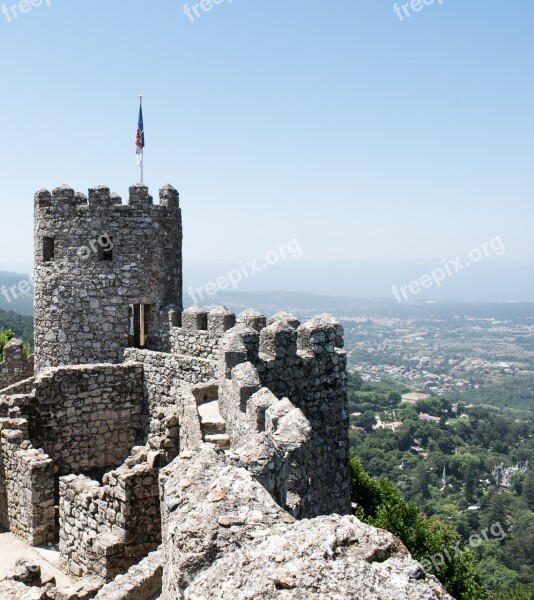 Portugal Sintra Castle Old Trip