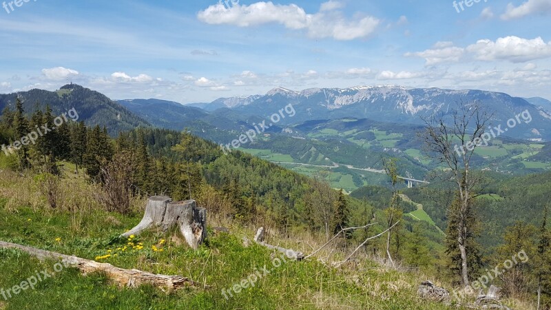 Mountains Hiking Idyll Panorama Mountain Hiking