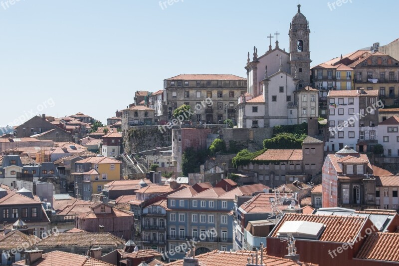 Portugal Porto Architecture Buildings Street