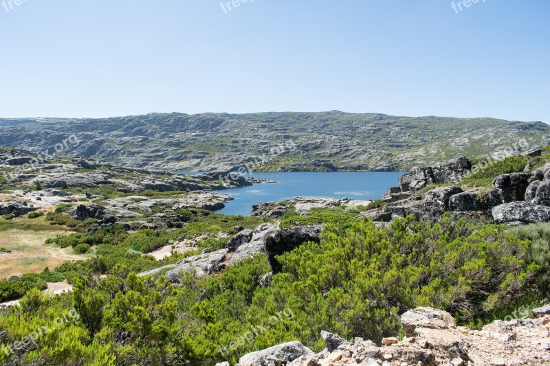 Portugal Serra Da Estrela Path Urban Trip