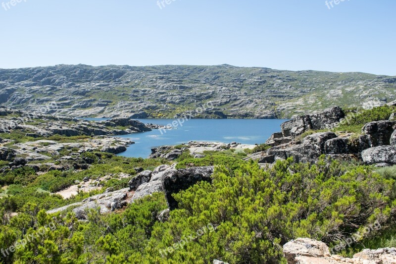 Portugal Serra Da Estrela Path Urban Trip