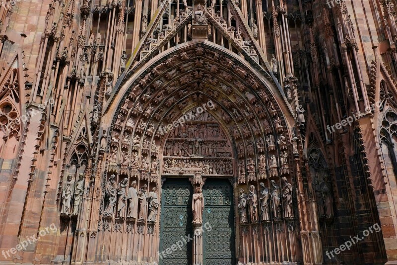 Cathedral Church Religion Dom Strasbourg