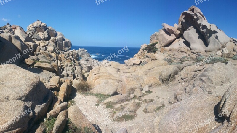 Italy Summer Water Sardinia Mediterranean