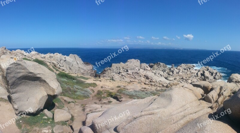 Italy Summer Water Sardinia Mediterranean