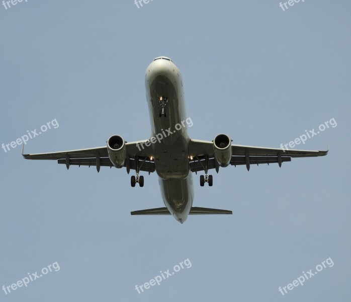 Landing Aircraft Flyer Sky Approach