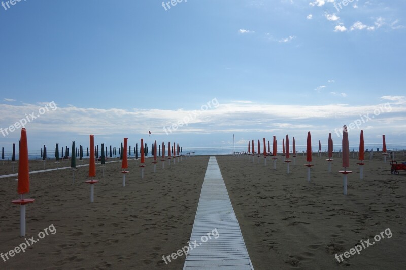 Viareggio Italy Beach Travel Tuscany