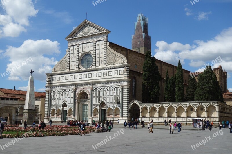 Santa Maria Novella Florence Italy Church Architecture