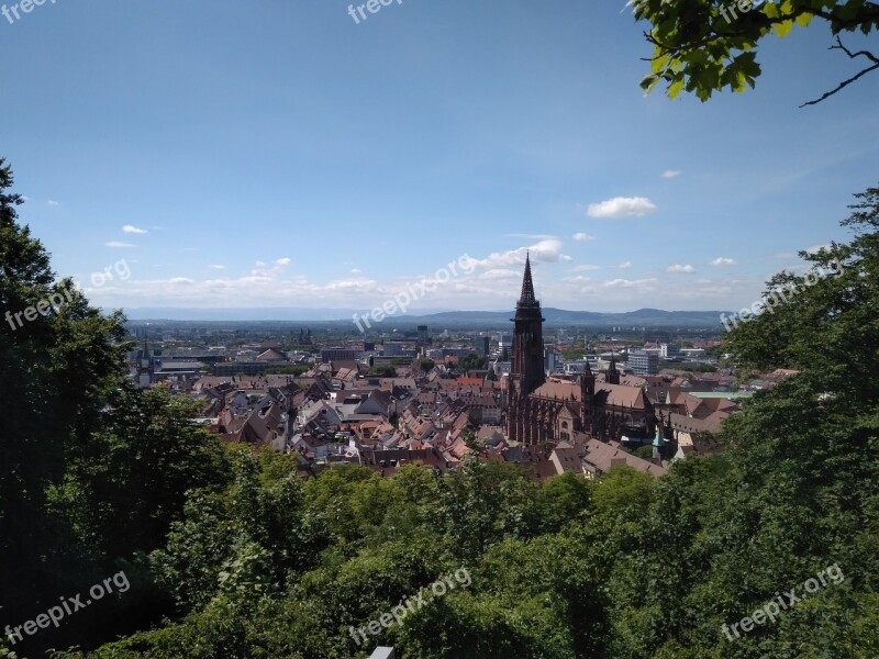 Freiburg Black Forest Münster View City