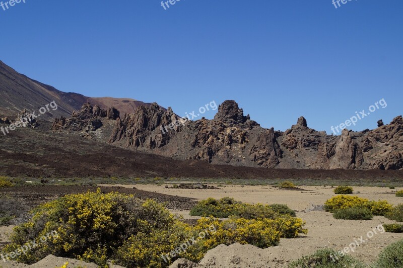 Teide National Park National Park Rock Rock Formations Tenerife