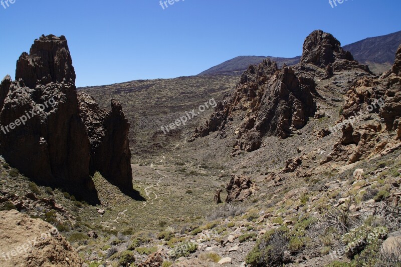 Teide National Park National Park Rock Rock Formations Tenerife