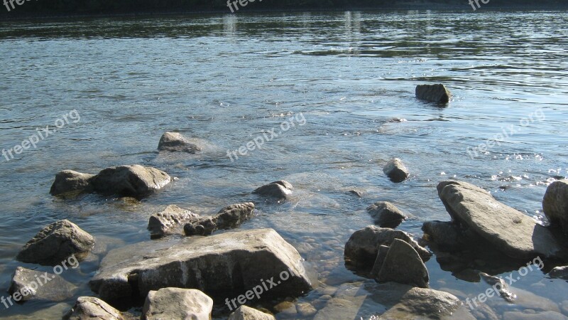 Cliff Danube Water Waterfront River