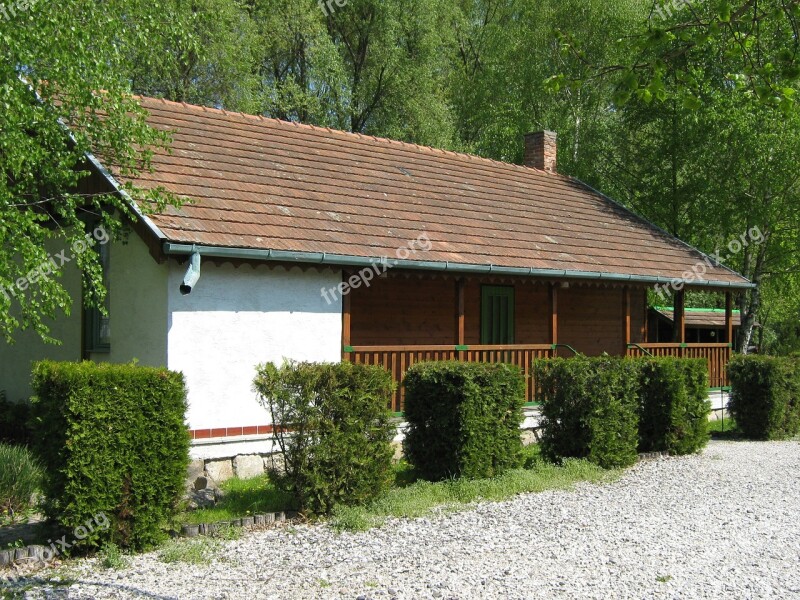 Hunting Lodge Cottage Building Old Old House