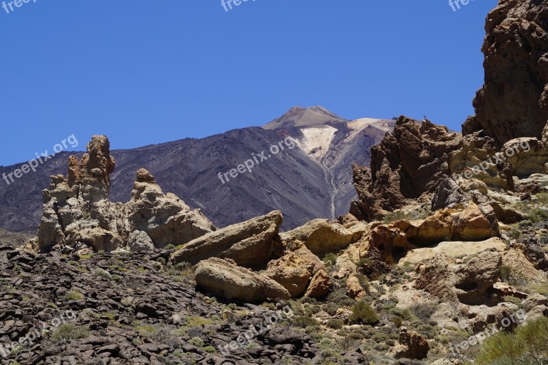 Teide National Park National Park Rock Rock Formations Tenerife