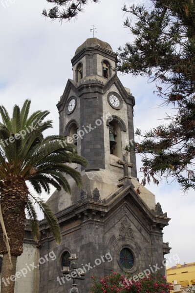 Church Steeple Clock Tower Architecture Sky