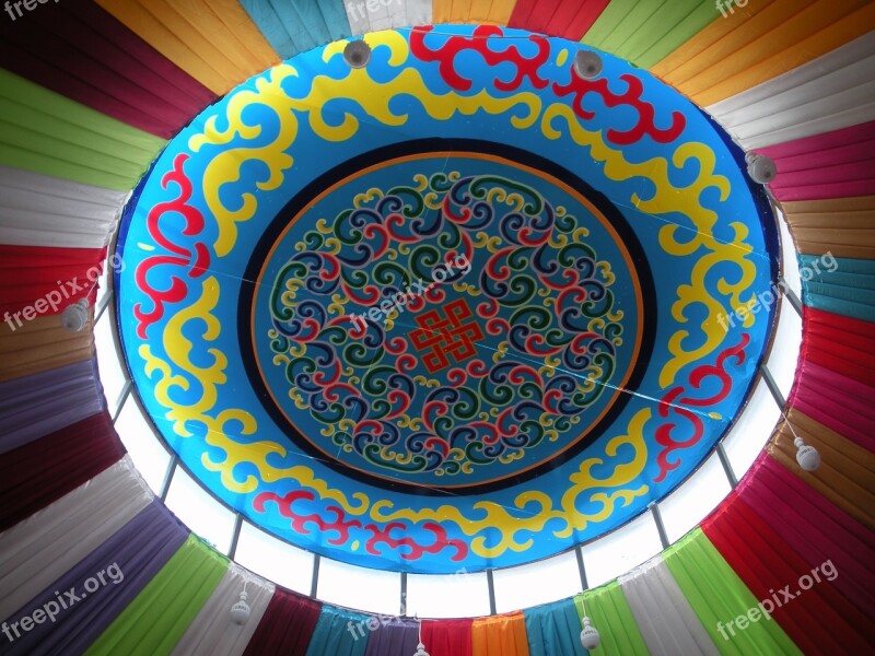 Yurts Colorful Dome Free Photos