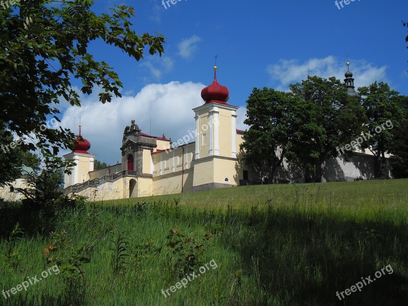 Monastery On The Mountain The Mother Of God Free Photos