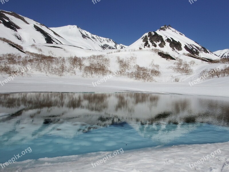 Mountains Meltwater Landscape Nature Mountain Lake