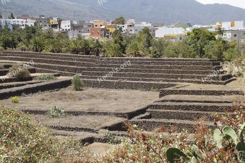 Pyramid Güímar Stair Pyramid Renovated Tenerife