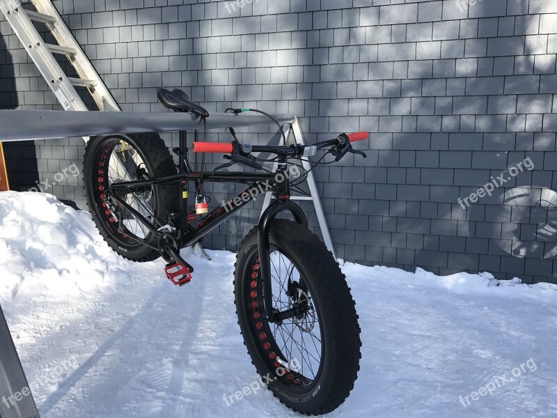 Winter Bike Snow Sports Bicycle