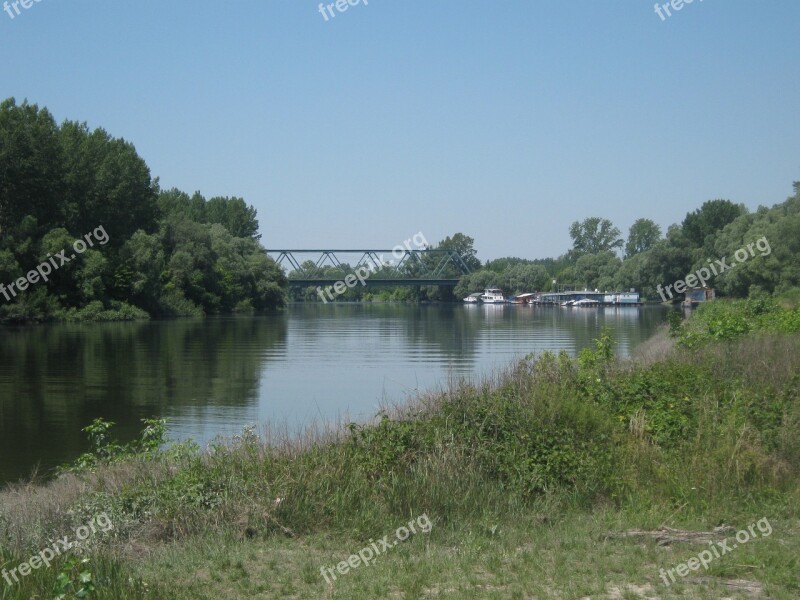 Danube Slovakia River Stream Water